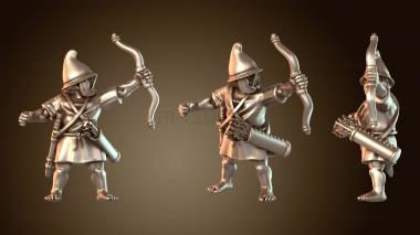 3D модель Лучник (Шестая запись) (STL)