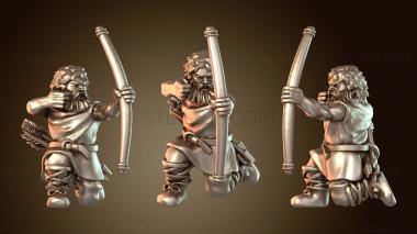 3D модель Лучник – Вариант Q (STL)