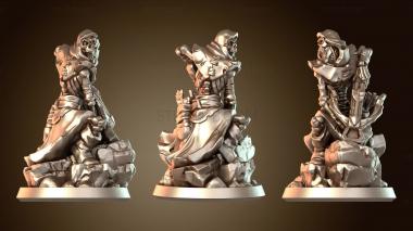 3D модель Лучник (Восьмая запись) (STL)