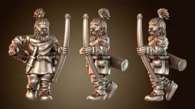 3D модель Лучник (девятая запись) (STL)