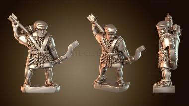 3D модель Лучник (Одиннадцатая запись) (STL)