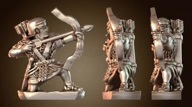 3D модель Лучник (четырнадцатая запись) (STL)
