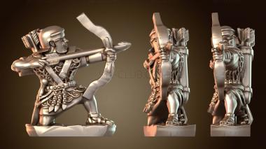 3D модель Лучник (Шестнадцатая запись) (STL)