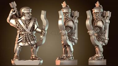 3D модель Лучник – Вторая запись (STL)
