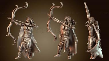 3D модель Лучник – Вариант Q (STL)
