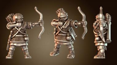 3D модель Лучник – D Вариант Q (STL)