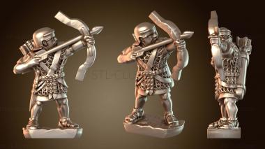 3D модель Лучник – Вариант E (STL)