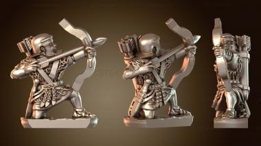 3D модель Лучник – Вариант F (STL)