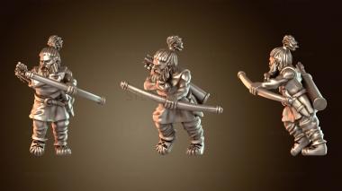 3D модель Лучник – Вариант G (STL)