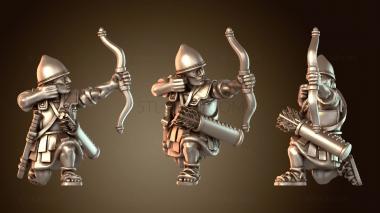 3D модель Лучник – Вариант J (STL)