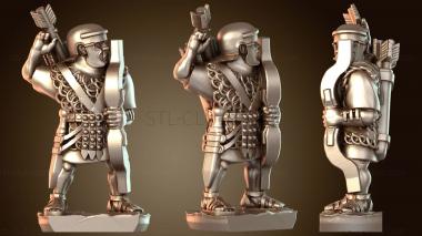 3D модель Лучник – Вариант К (STL)
