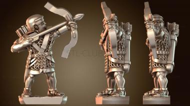 3D модель Лучник – Вариант N (STL)