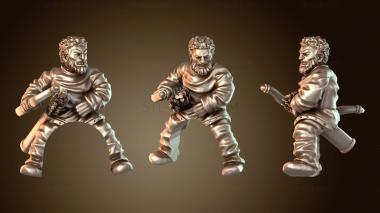 3D модель Лучник – Поза лошади (STL)