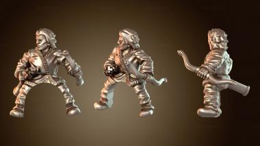 3D модель Лучник – Конь Вариант E (STL)