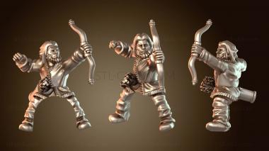3D модель Лучник – Конь Вариант G (STL)