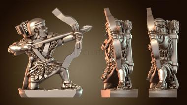 3D модель Лучник – Вариант S (STL)