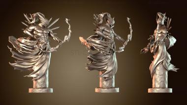 3D модель Лучник – Статуя (STL)
