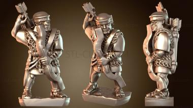 3D модель Лучник – Второй Т (STL)
