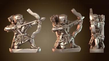 3D модель Лучник – Вариант U (STL)