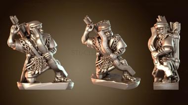 3D модель Лучник – Вариант W (STL)