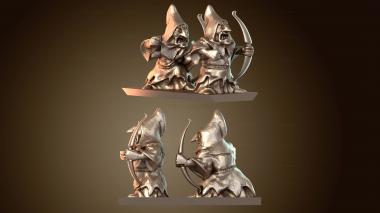 3D модель Лучники – Четвертая запись (STL)