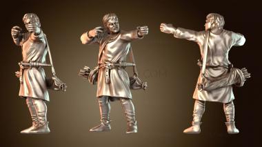 3D модель Лучники – Второй групповой лучник (STL)