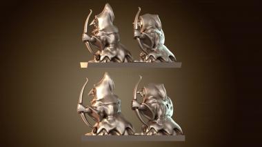 3D модель Лучники – Вариант Б (STL)