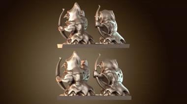 3D модель Лучники – Вариант E (STL)