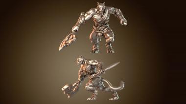 3D модель Arctic Beast – Вариант уровня (STL)