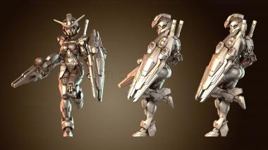 3D модель Armored Sisters – Эмблема Эврика МК (STL)