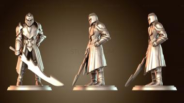 3D модель Воин в доспехах – Повседневный (STL)