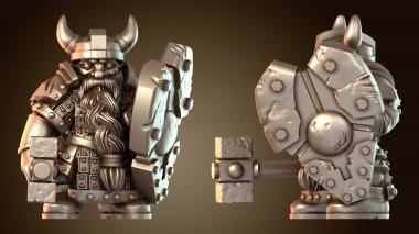 3D модель Бронированный гном – Дубликат (STL)