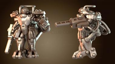 3D модель Бронированная пехота – Дубликат MG (STL)