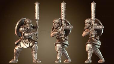 3D модель Армейский офицер (STL)
