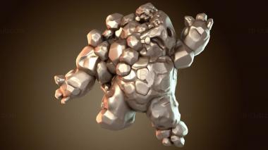 3D модель Армия Землян Треснувшая Почва B (STL)