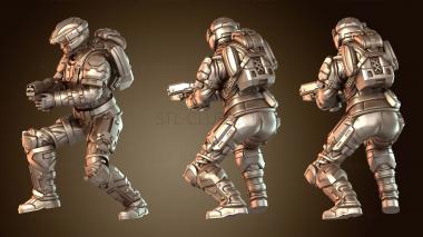 3D модель Армейский солдат (i) (STL)