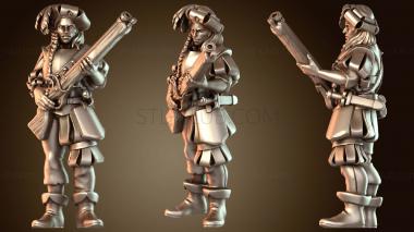 3D модель АРКЕБУЗЬЕ (STL)
