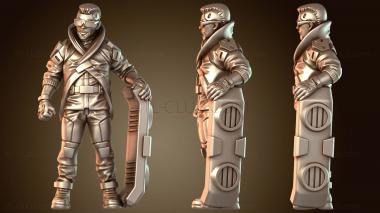 3D модель Секретный гражданский Майк (STL)