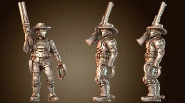 3D модель Ковбой (альт 2) (STL)