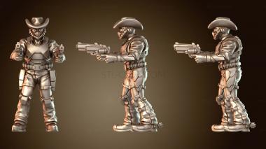 3D модель Ковбой Оскар (STL)