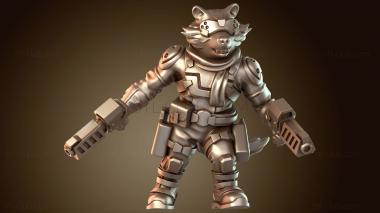 3D модель Рэки (STL)