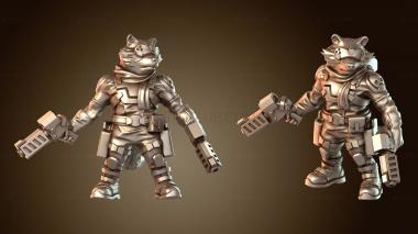 3D модель Рэки Браво (STL)