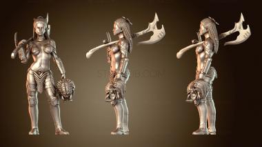 3D модель Artifex Марико Ногучи (в одежде) (STL)