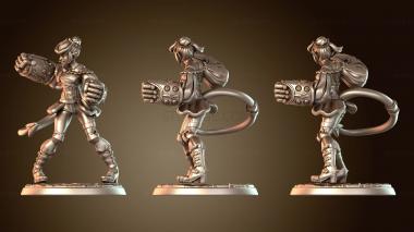 3D модель Тифлинг-ремесленник (альт) (STL)
