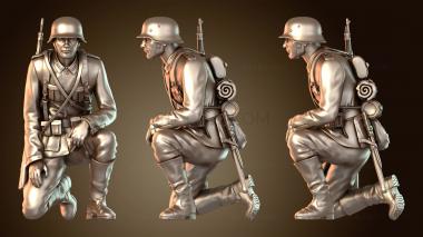 3D модель Немецкий артиллерист Сьерра (STL)