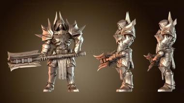 3D модель Арториас Паладин с Мысом Виктора (STL)