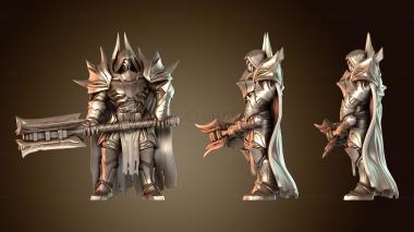 3D модель Арториас Паладин Индия (STL)
