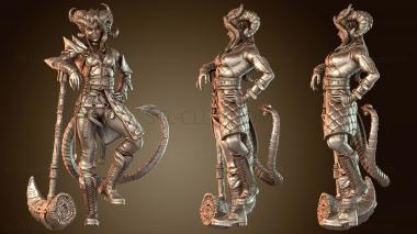 3D модель Фигурка Эшары Эмберфури (STL)
