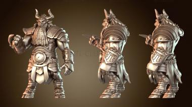 3D модель Пепел Гномы Зверолюди (STL)