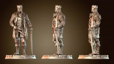 3D модель Ашнар Бледный Король (STL)